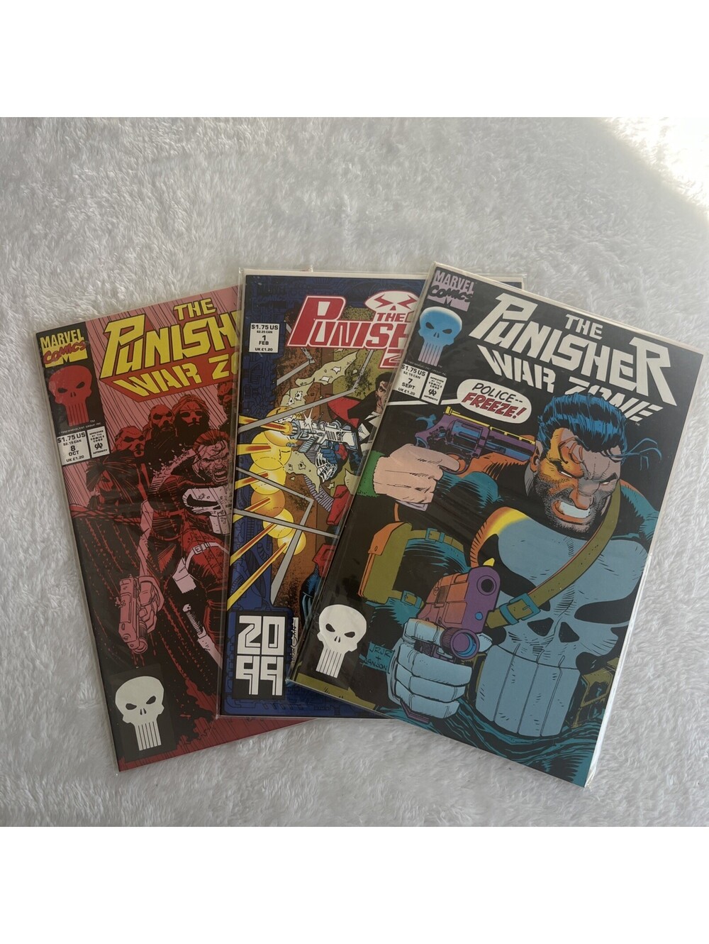 HIGH-OCTANE 90s Marvel Punisher Comic Book Bundle Lot of 4 War Zone 2099